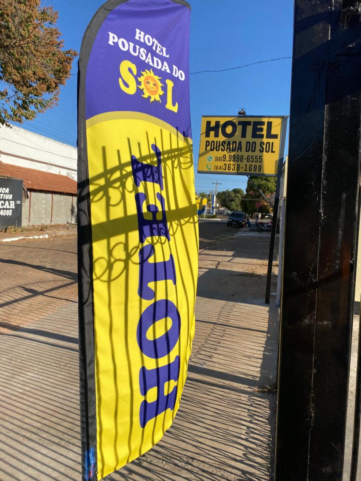 Hotel Pousada Do Sol II Aragarcas Экстерьер фото